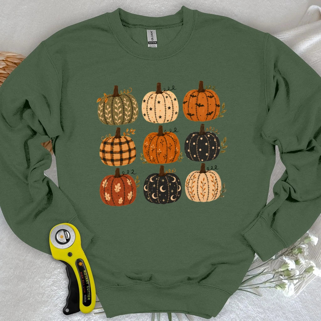 Fabric Lover’s Pumpkin Patch Sweatshirt