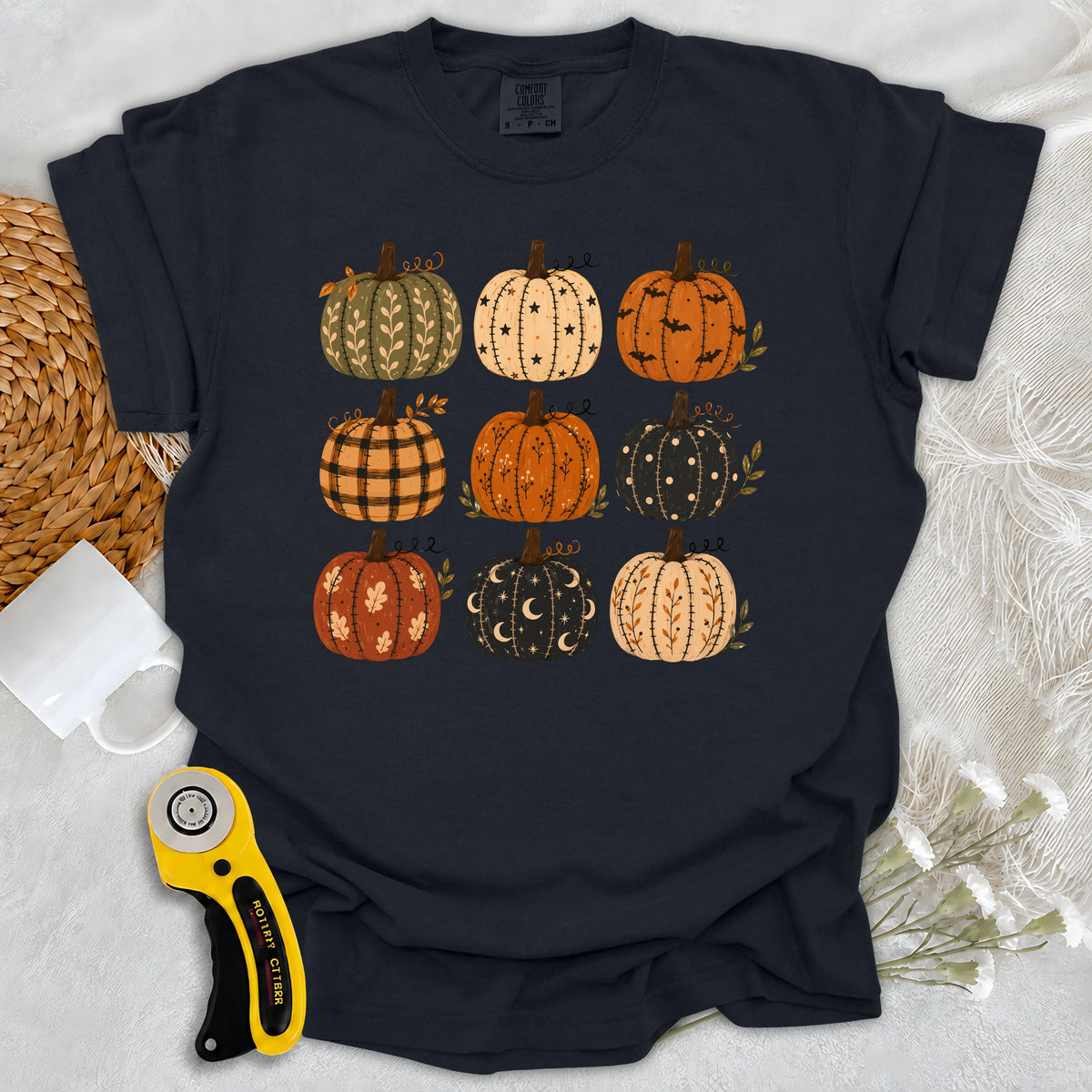 Comfort Colors Fabric Lover’s Pumpkin Patch T-shirt
