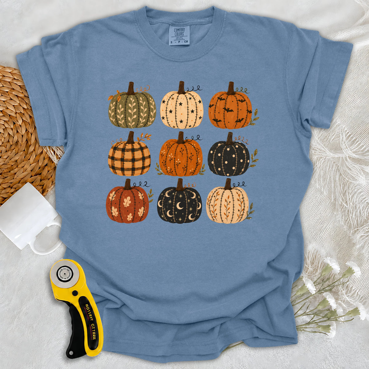 Comfort Colors Fabric Lover’s Pumpkin Patch T-shirt
