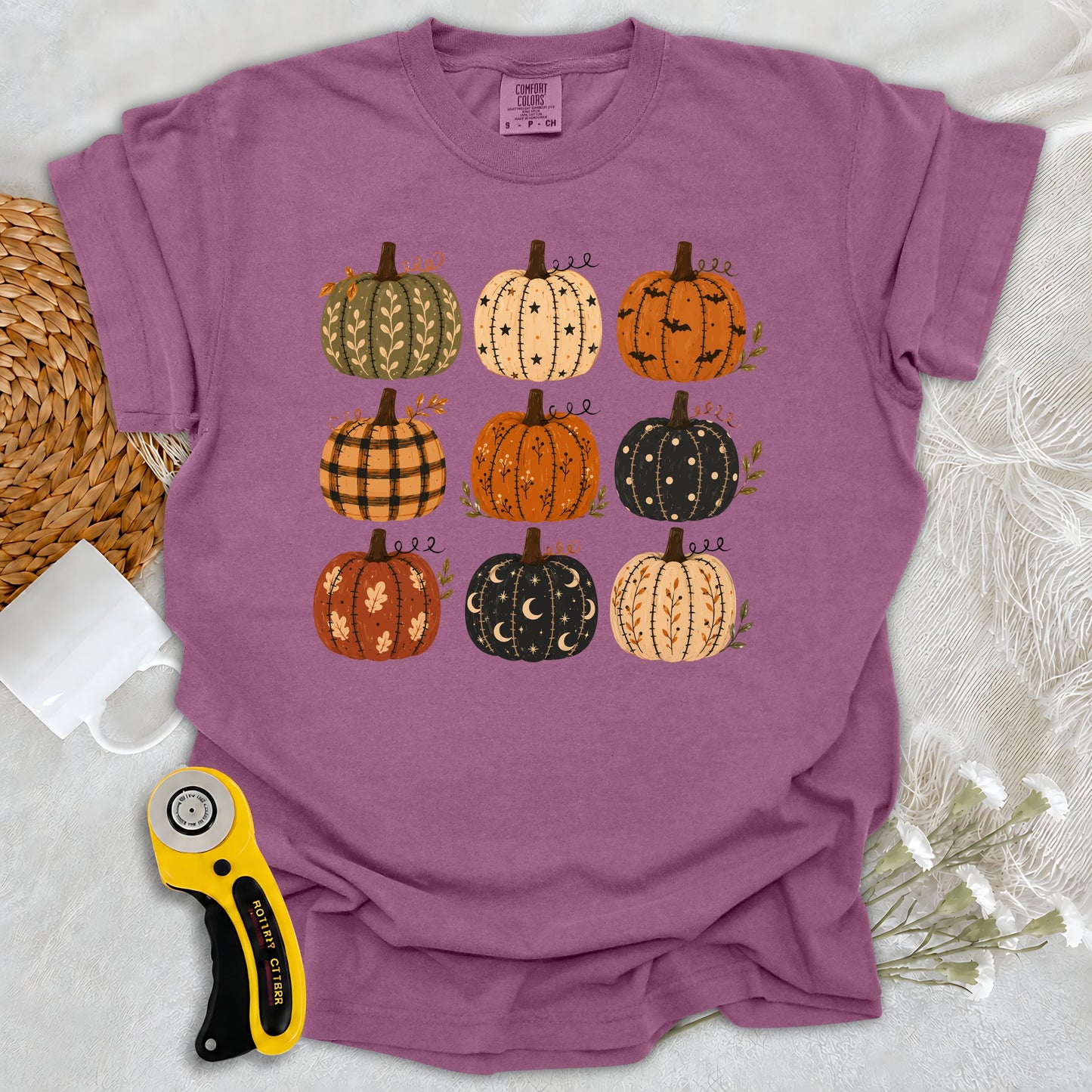 Comfort Colors Fabric Lover’s Pumpkin Patch T-shirt