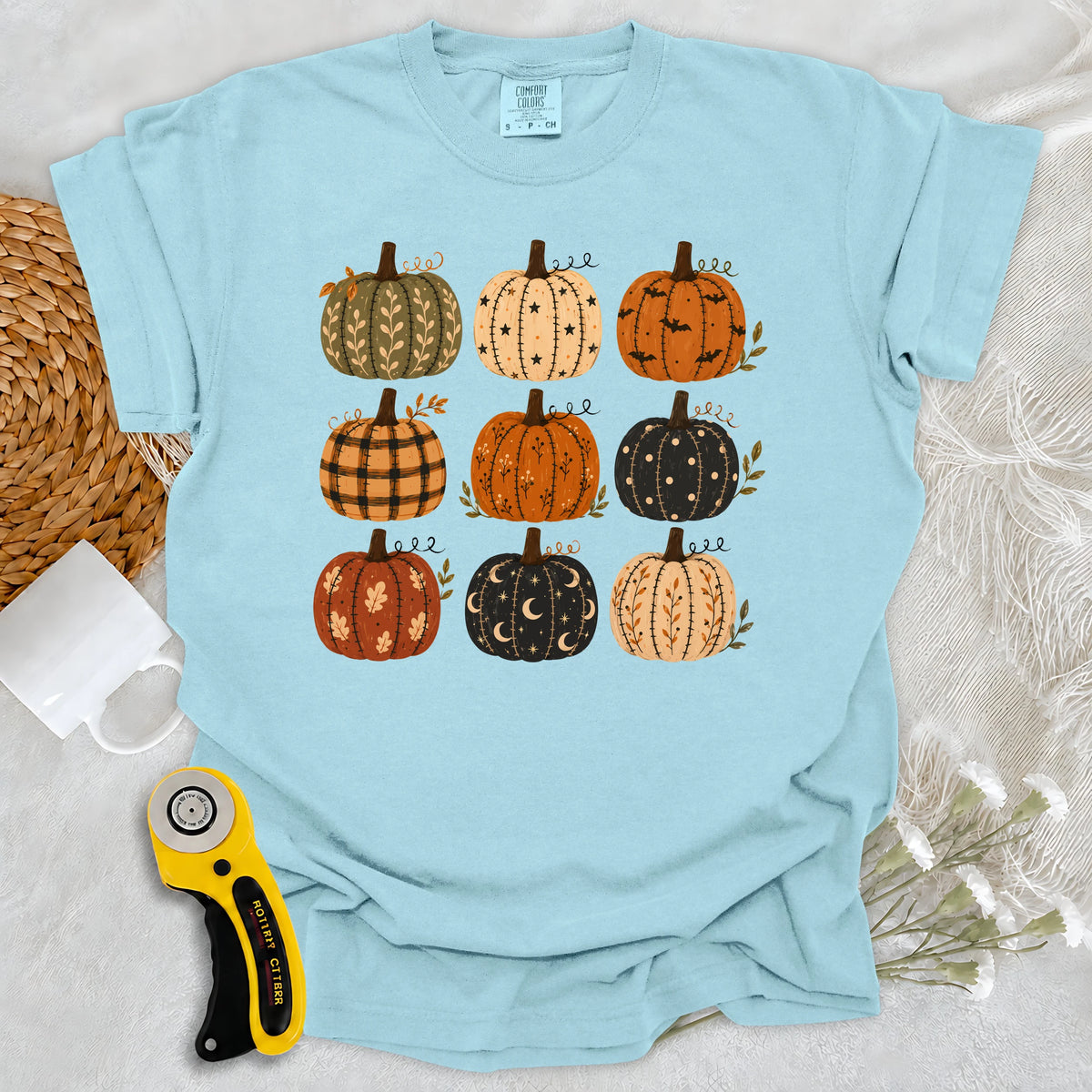 Comfort Colors Fabric Lover’s Pumpkin Patch T-shirt