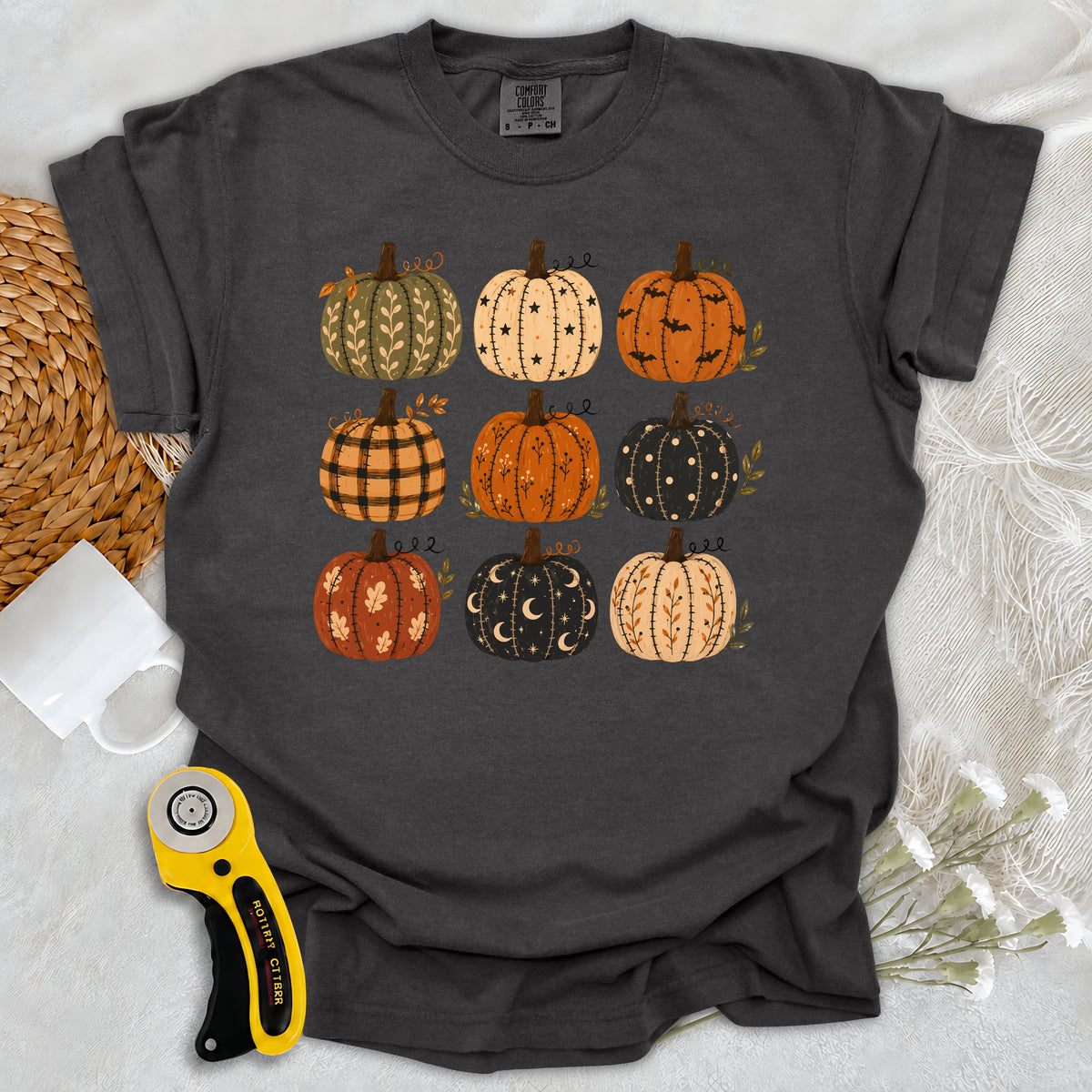 Comfort Colors Fabric Lover’s Pumpkin Patch T-shirt