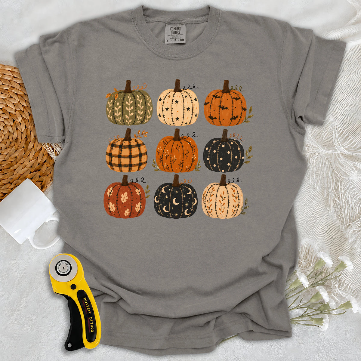 Comfort Colors Fabric Lover’s Pumpkin Patch T-shirt
