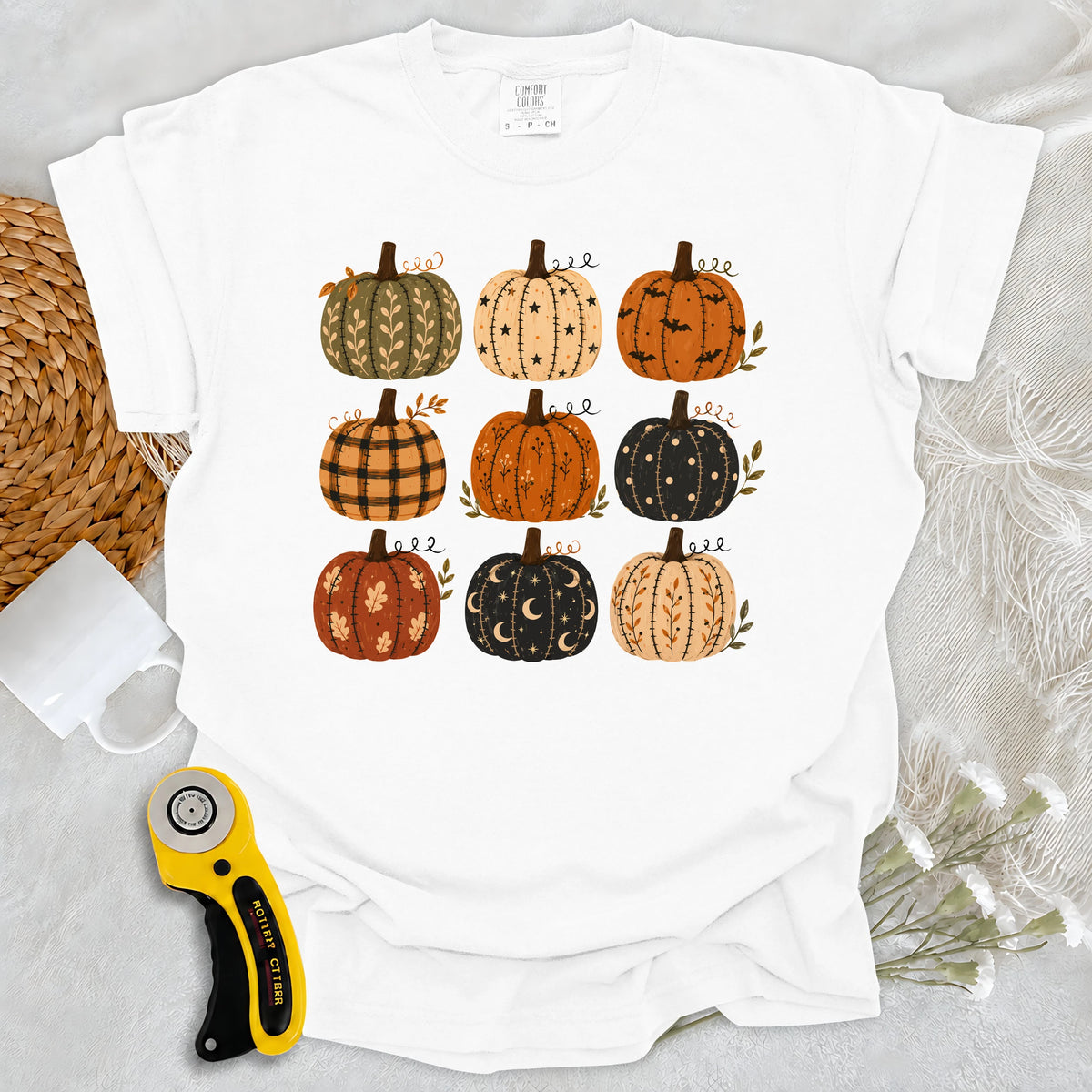 Comfort Colors Fabric Lover’s Pumpkin Patch T-shirt