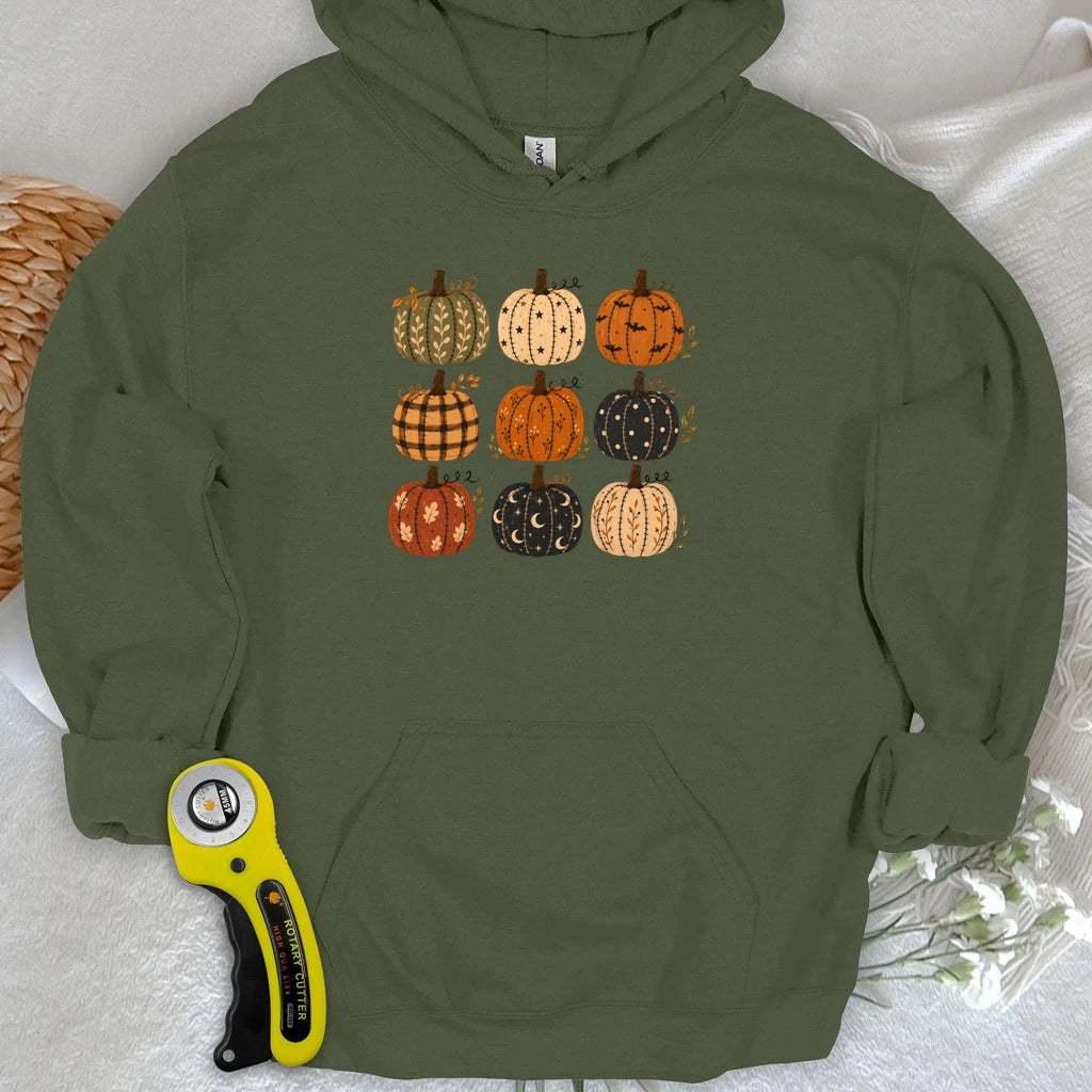 Fabric Lover’s Pumpkin Patch Hoodie