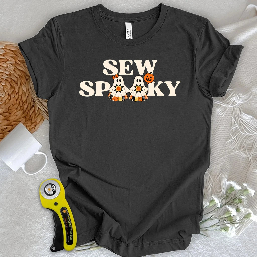 Sew Spooky Quilt Ghosts T-shirt