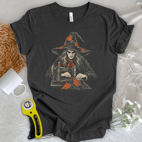 Midnight Quilt Witch T-shirt