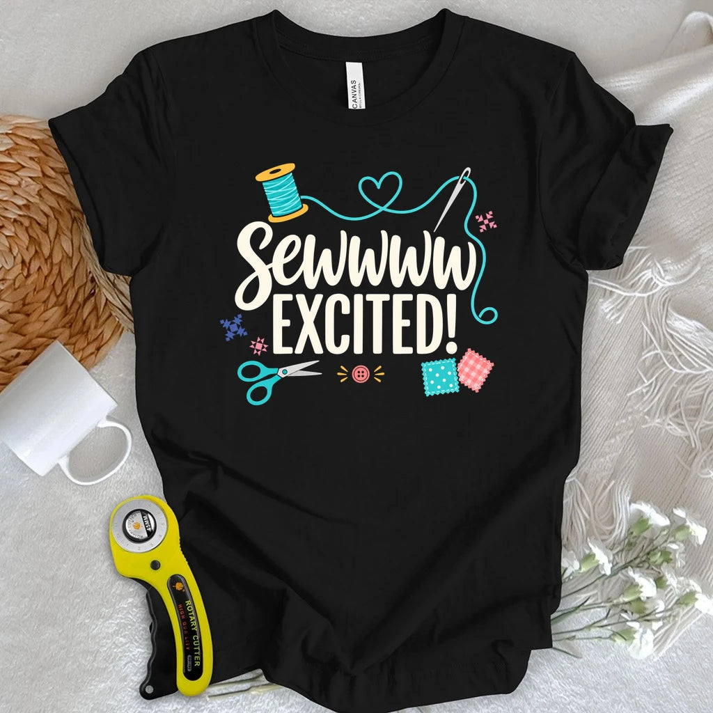 Sewww Excited T-shirt