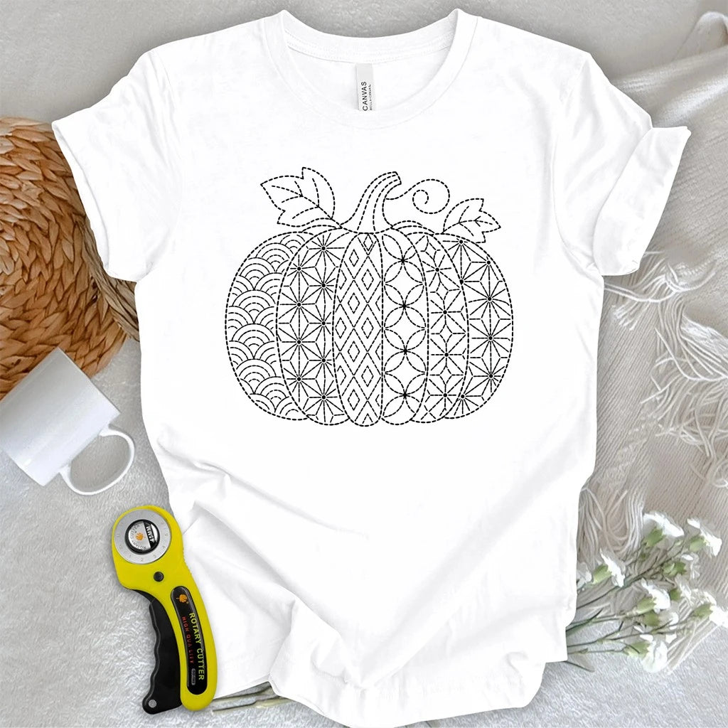 Sashiko Pumpkin T-shirt