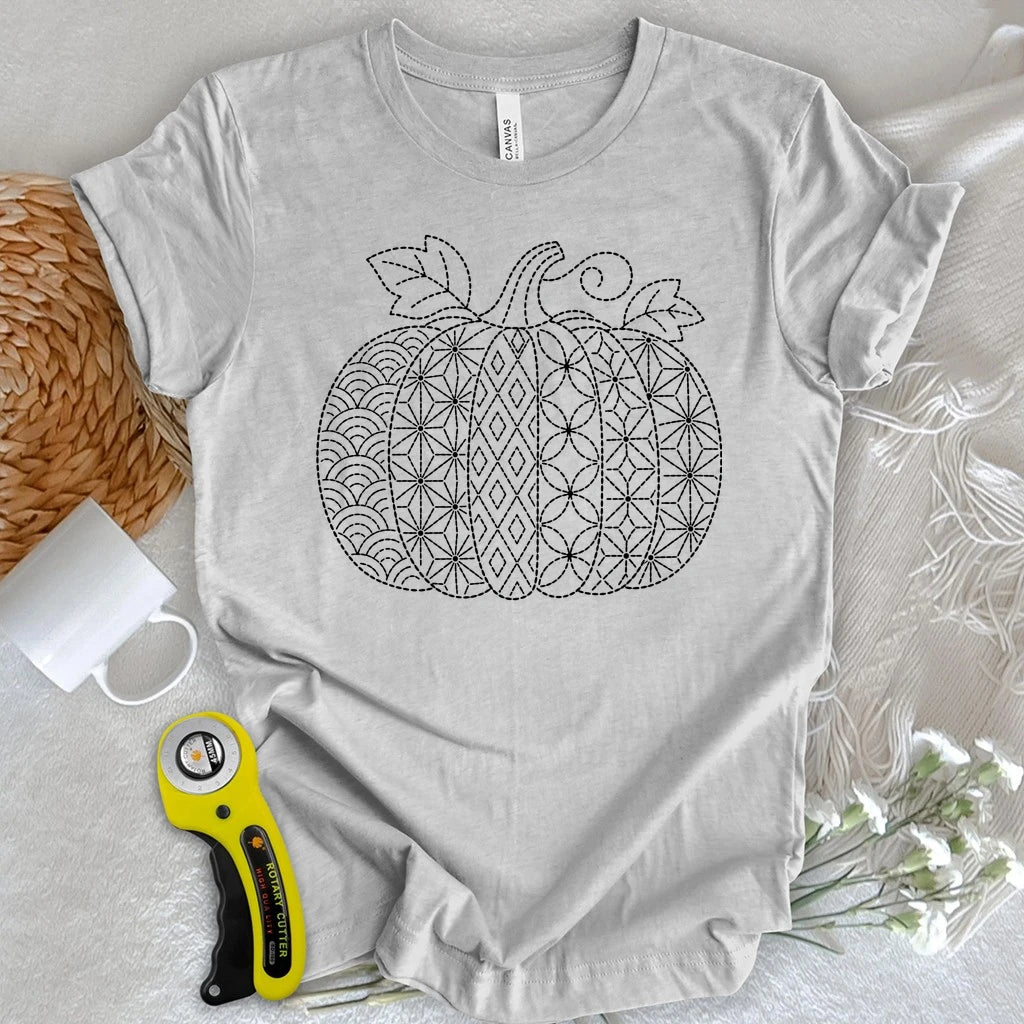 Sashiko Pumpkin T-shirt