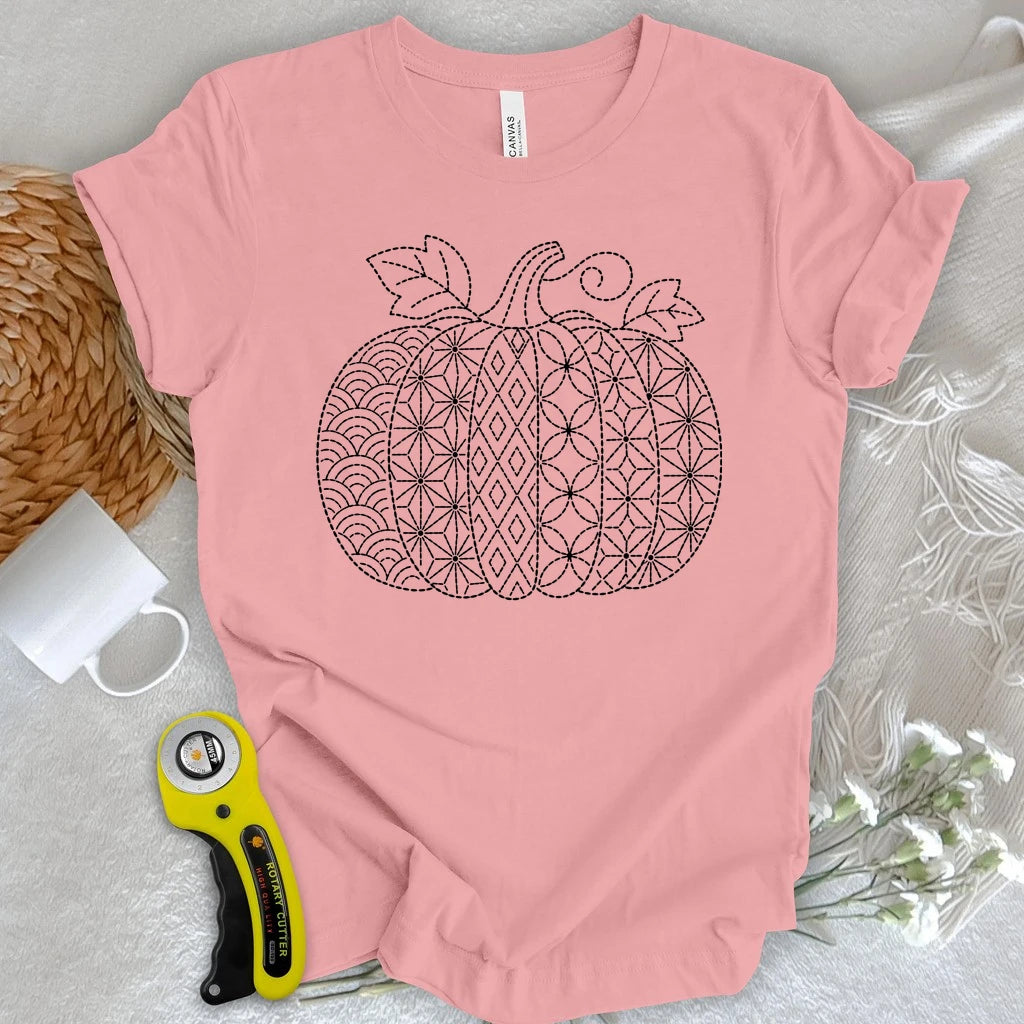 Sashiko Pumpkin T-shirt