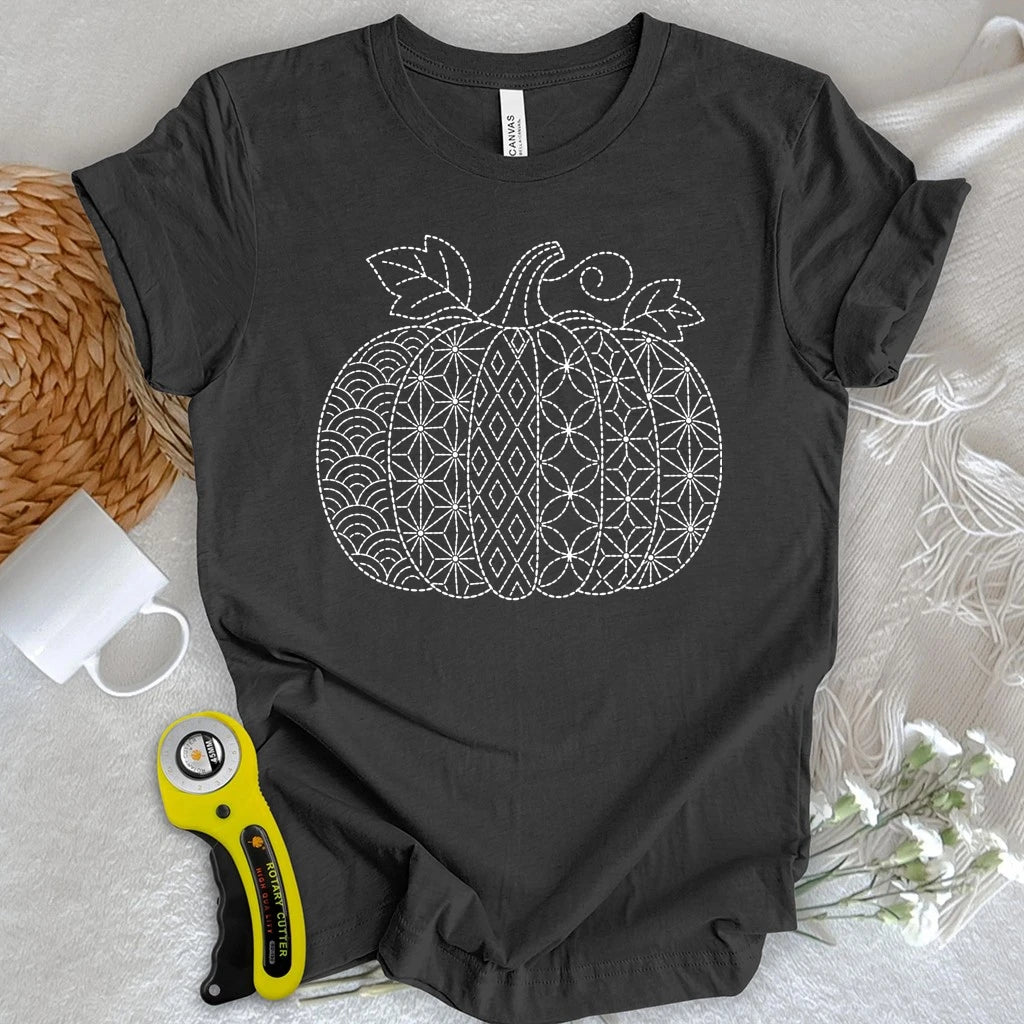 Sashiko Pumpkin T-shirt