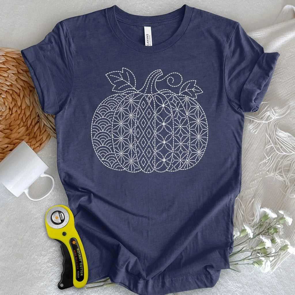 Sashiko Pumpkin T-shirt