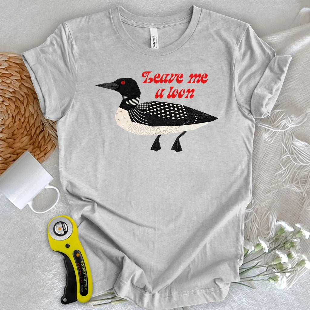Patchwork Loon T-shirt