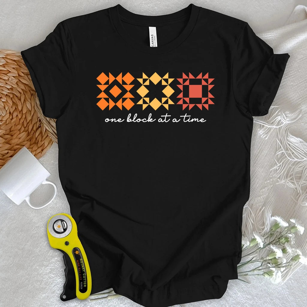 One Block at a Time T-Shirt