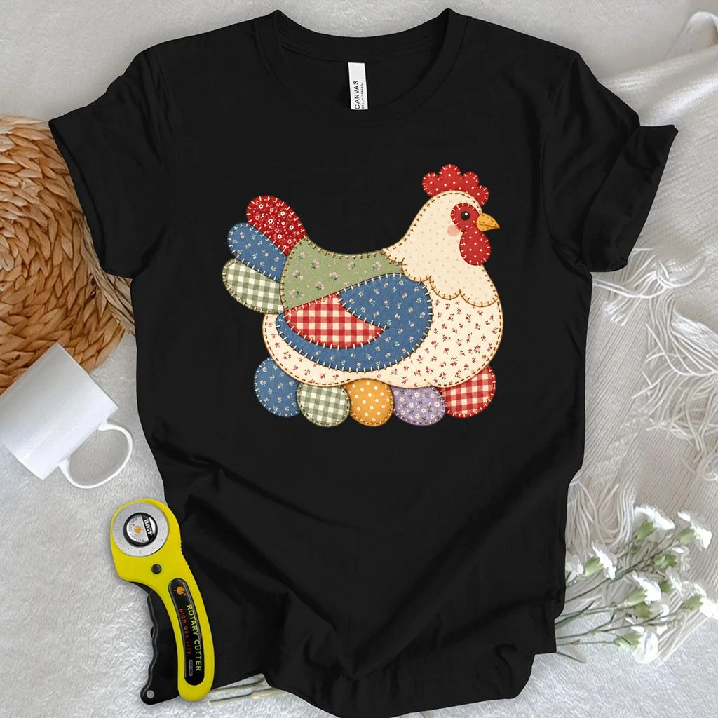 The Appliqué Hen T-shirt