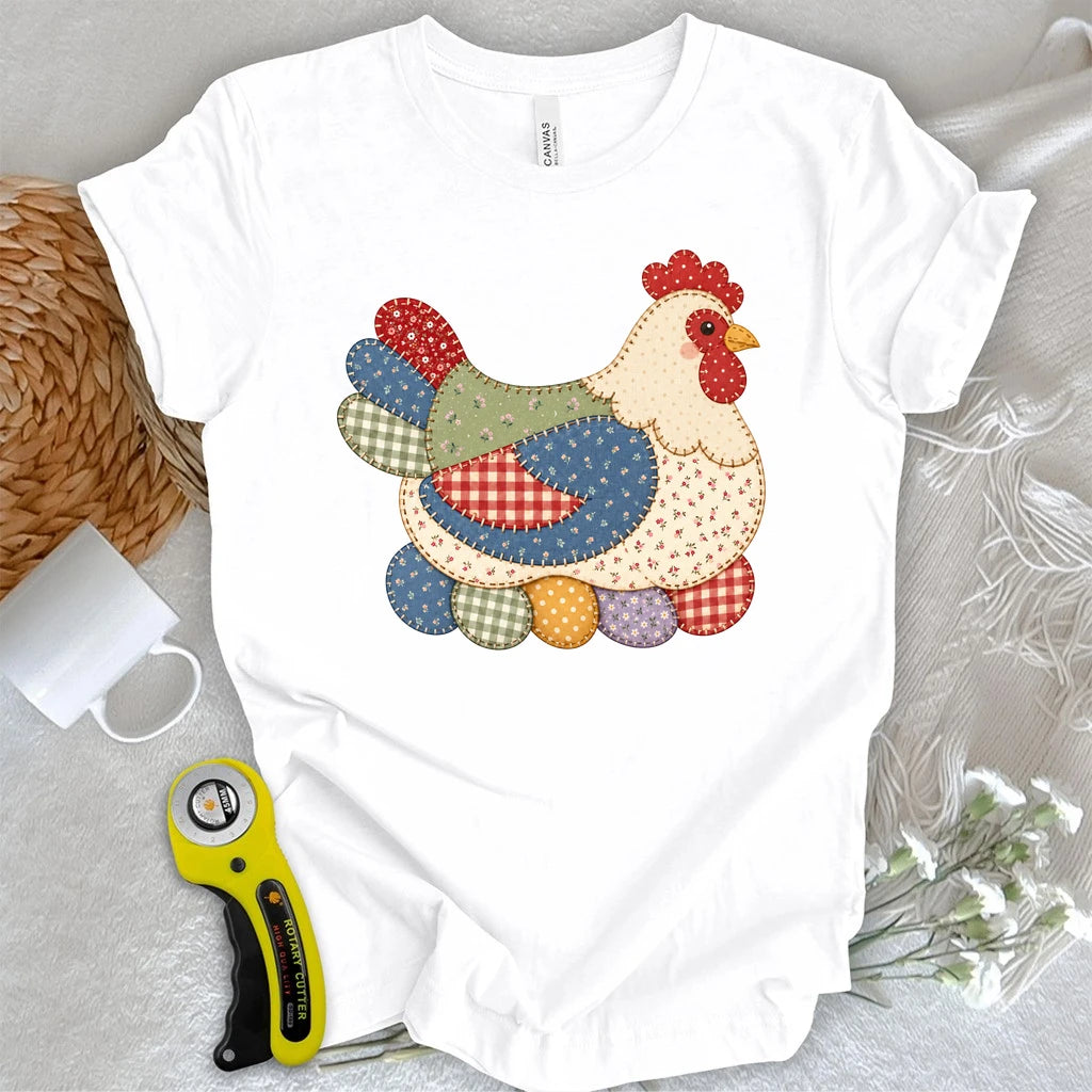 The Appliqué Hen T-shirt