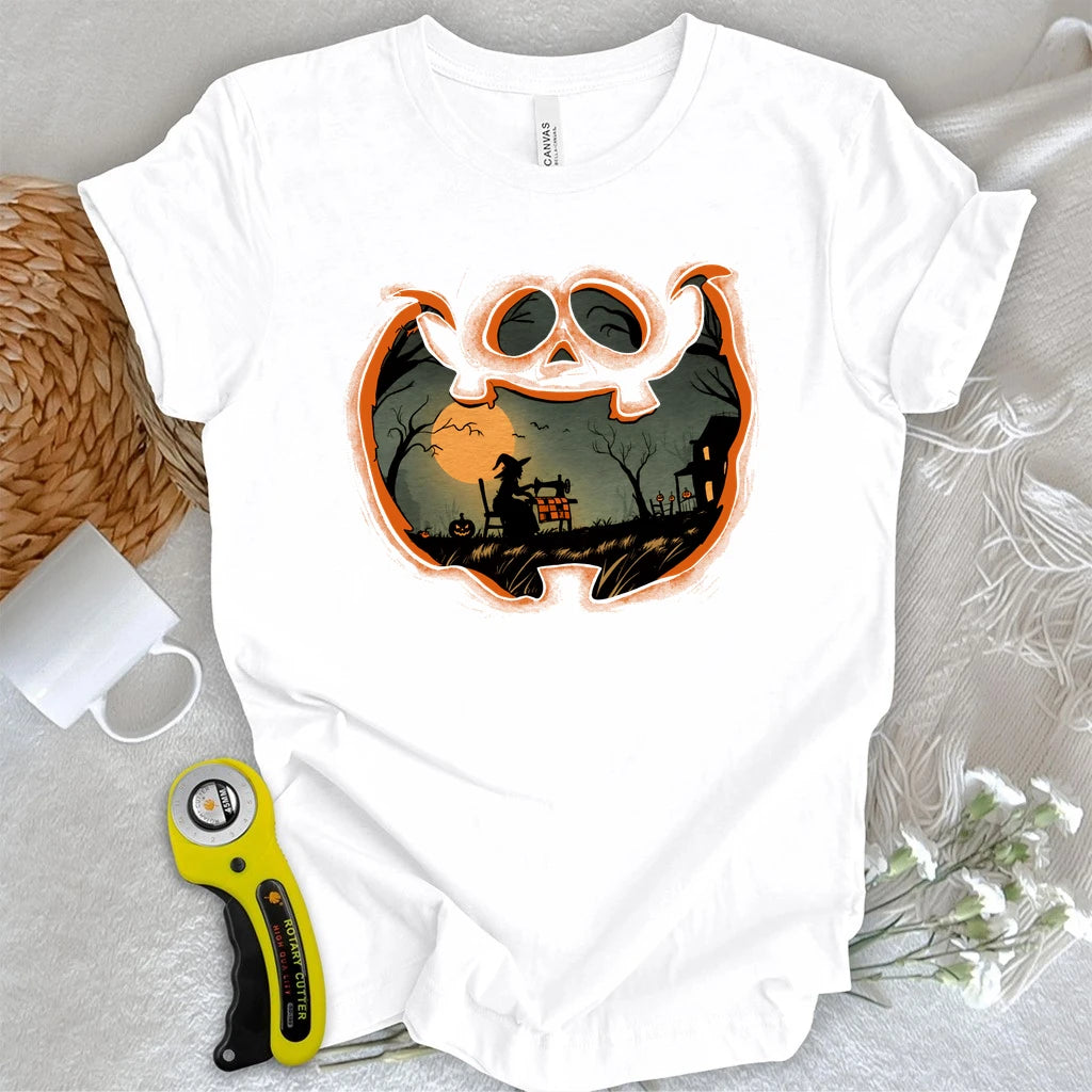 Sew Spooky Witch T-shirt