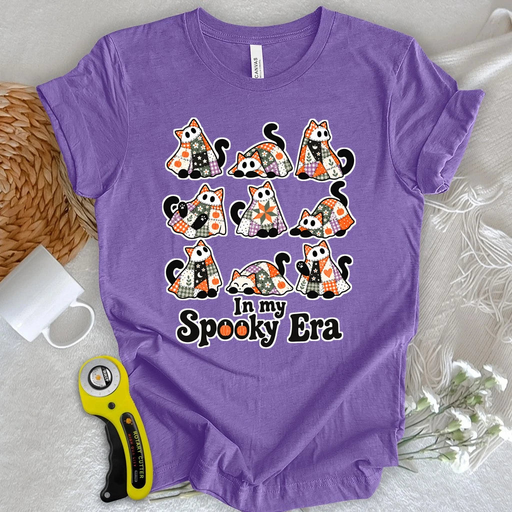Spooky Stitch Cats T-shirt