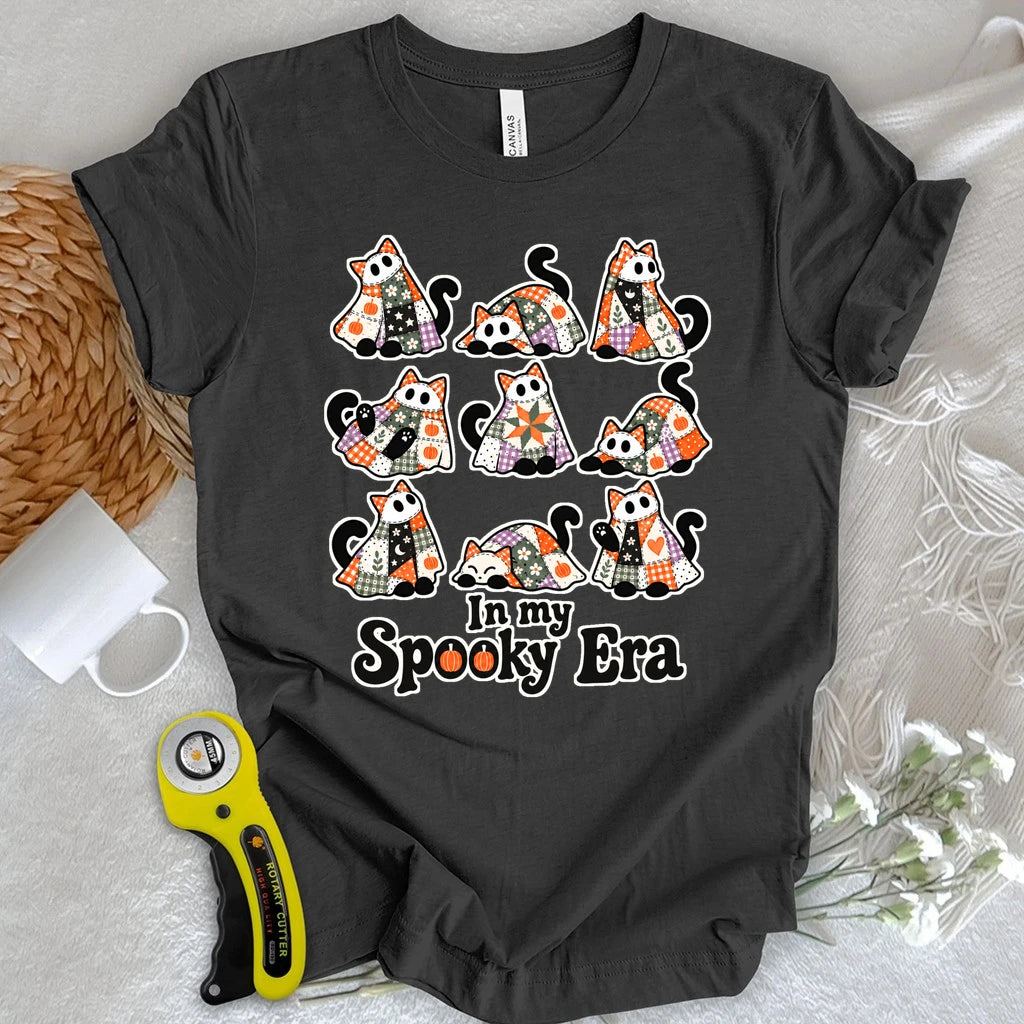 Spooky Stitch Cats T-shirt
