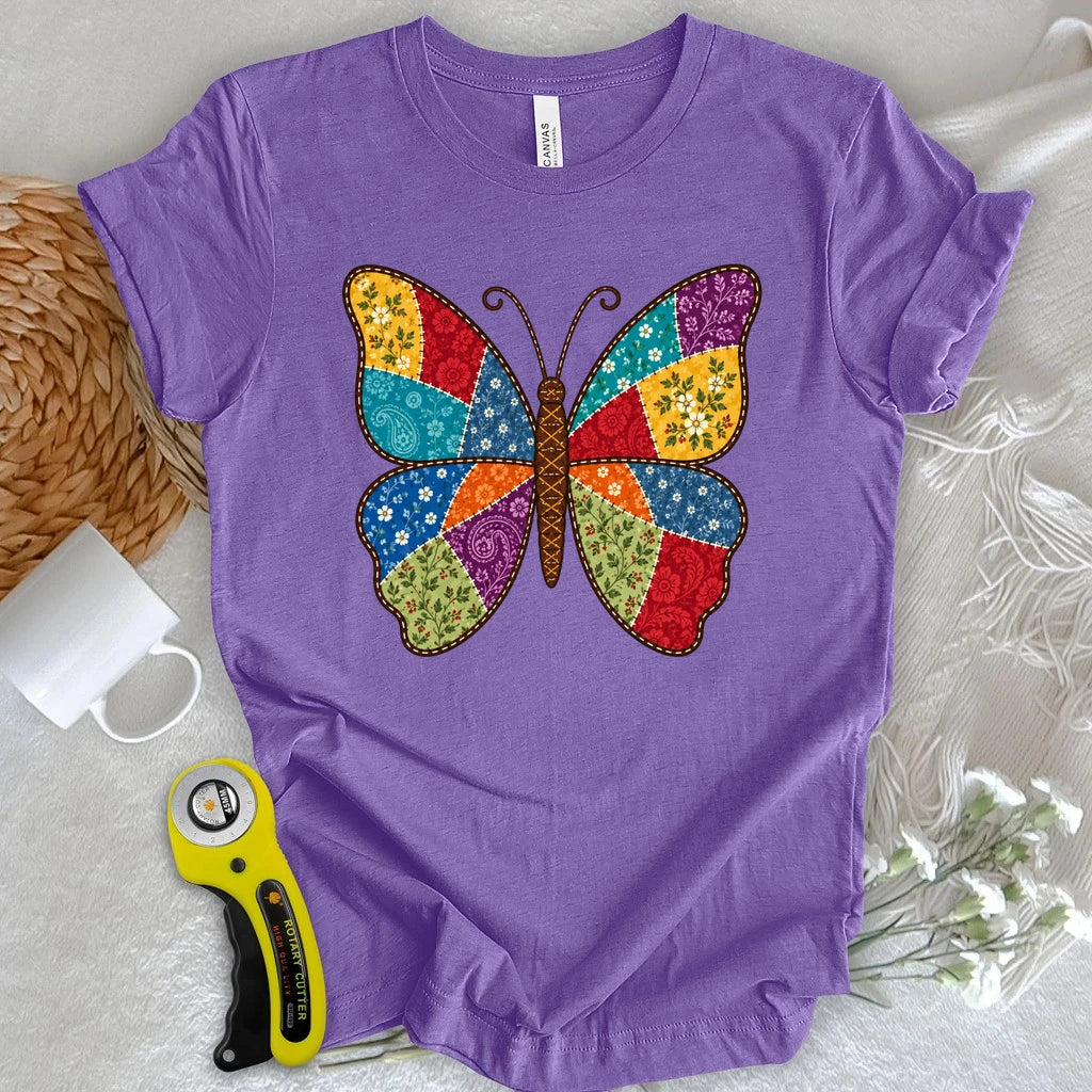 Coat of Many Colors Butterfly T-shirt