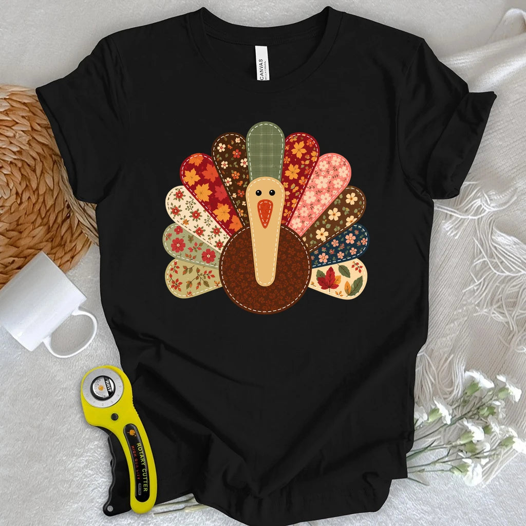 Patchwork Turkey T-shirt