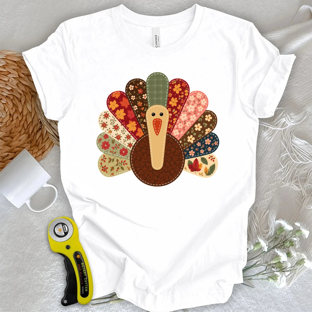 Patchwork Turkey T-shirt
