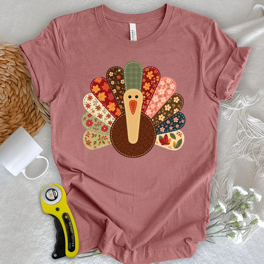 Patchwork Turkey T-shirt