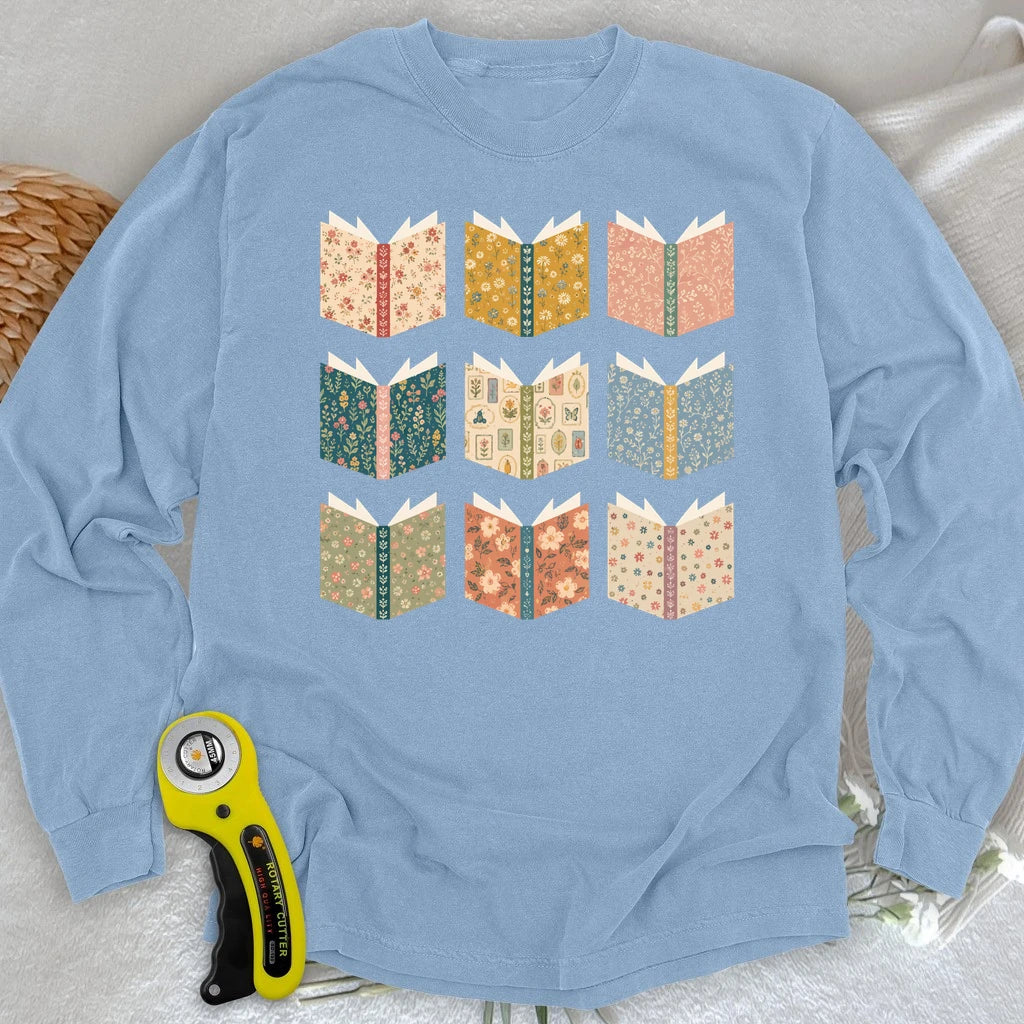 Patchwork Storybooks Long Sleeve T-shirt
