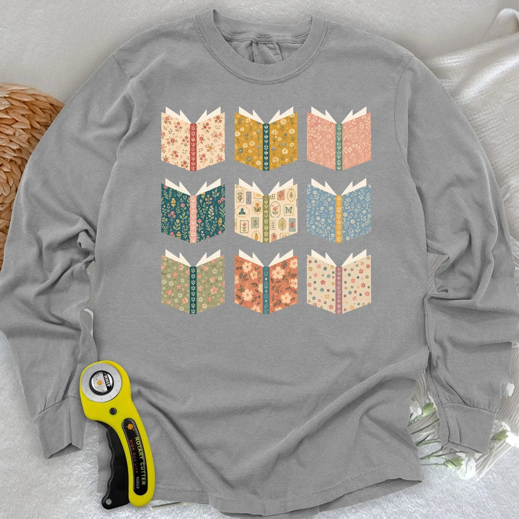 Patchwork Storybooks Long Sleeve T-shirt