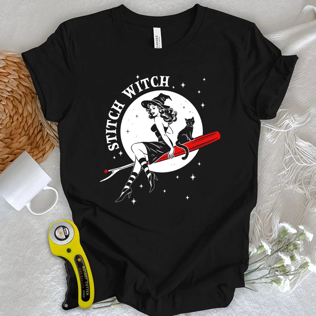 Stitch Witch Seam Ripper T-shirt
