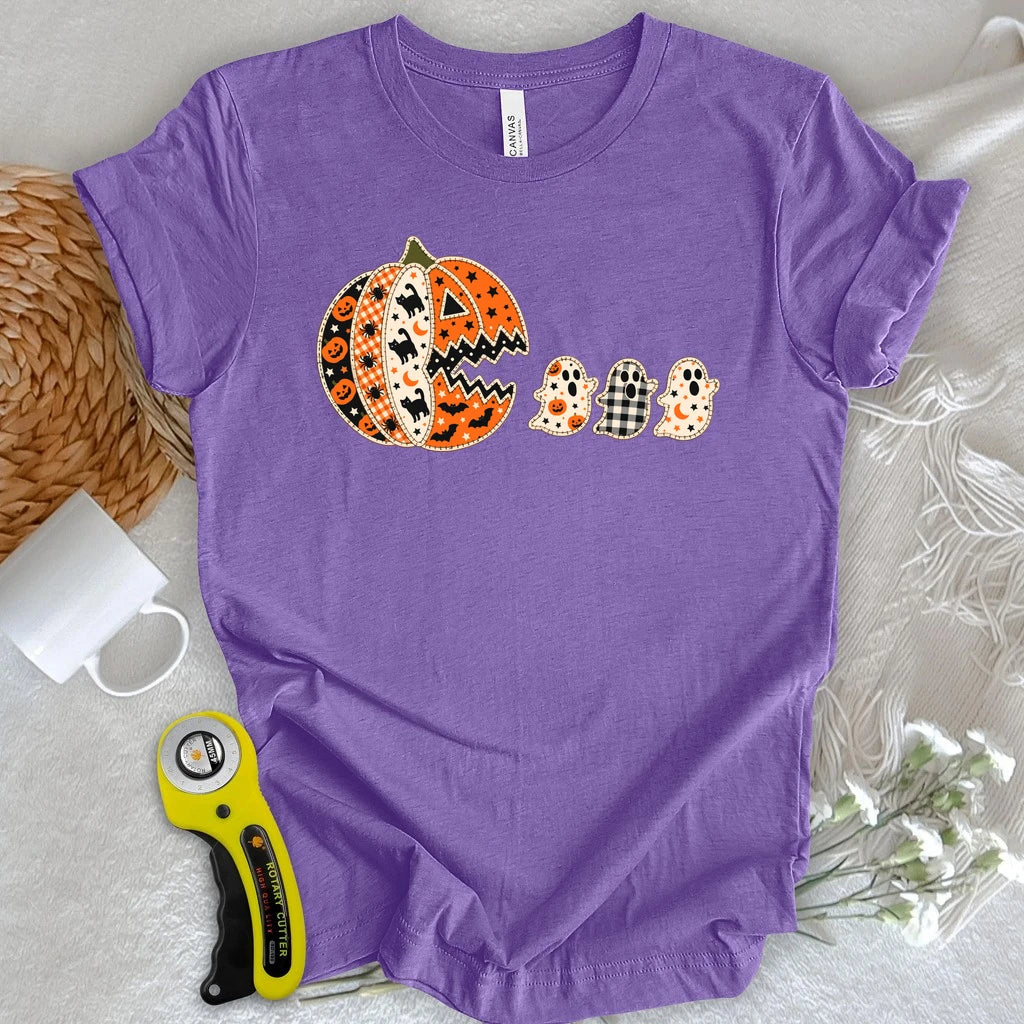 Patchwork Pumpkin Chase T-shirt