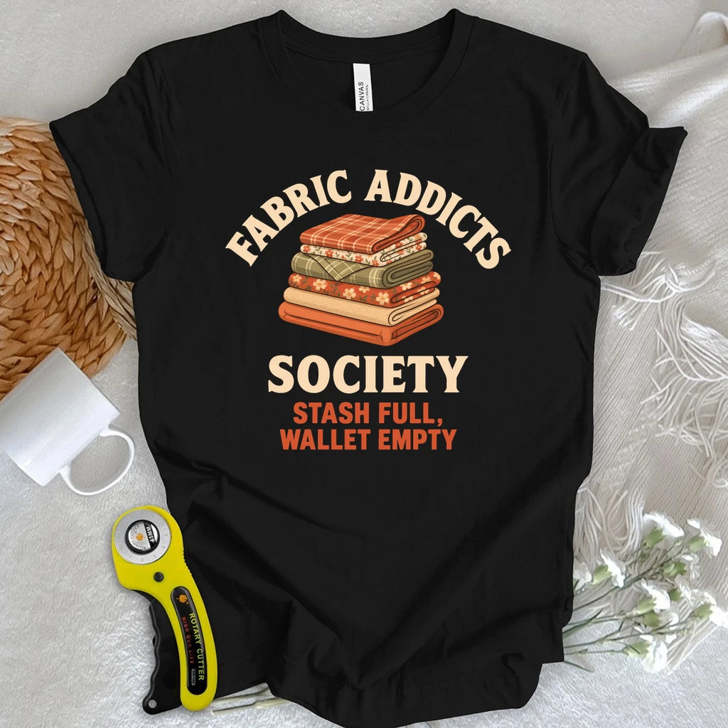 Fabric Addicts Society T-shirt