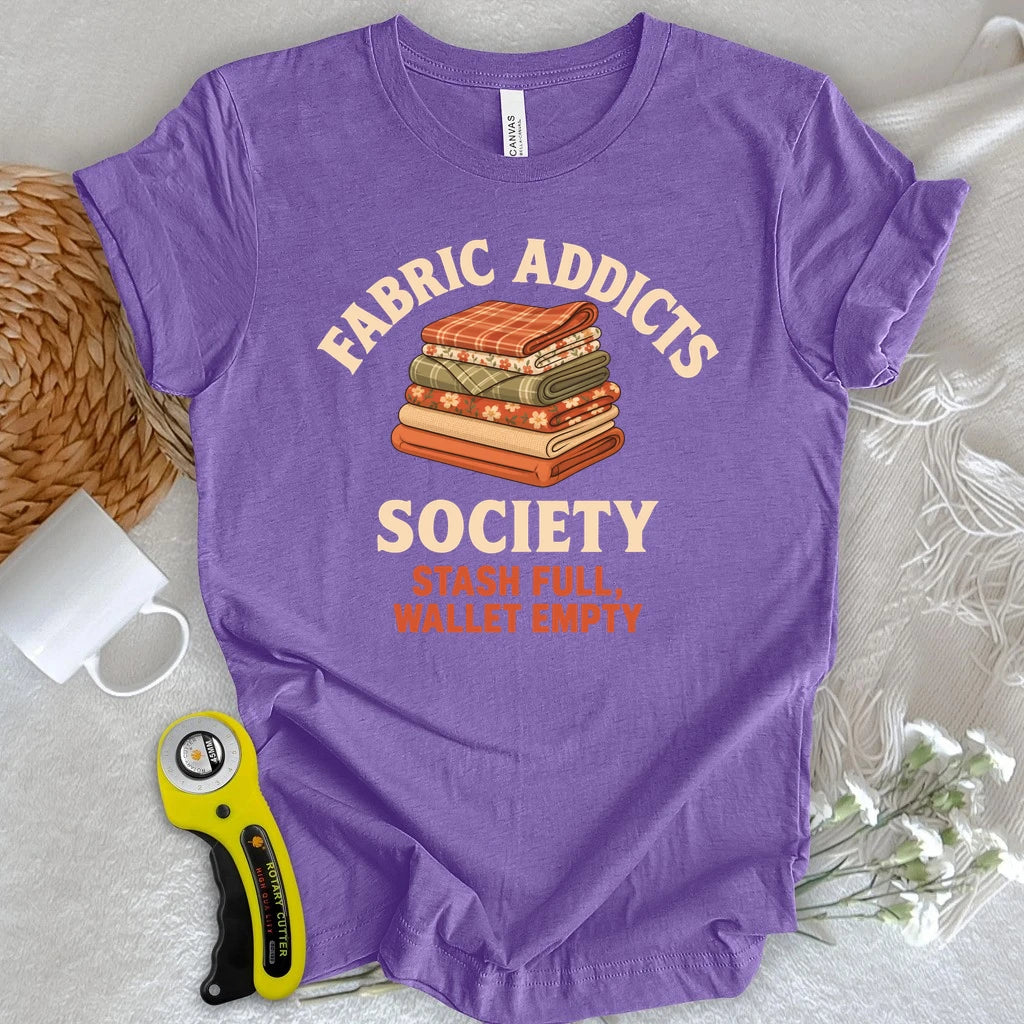 Fabric Addicts Society T-shirt