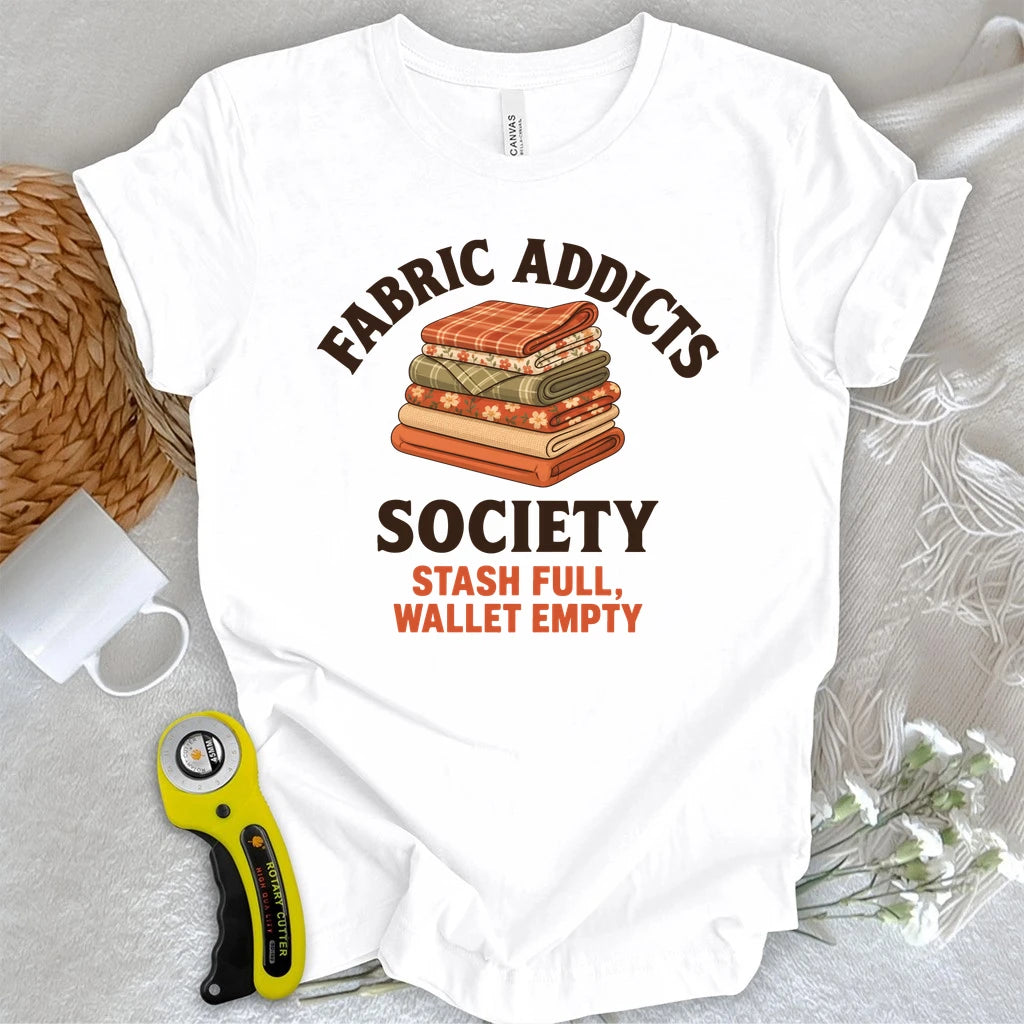 Fabric Addicts Society T-shirt