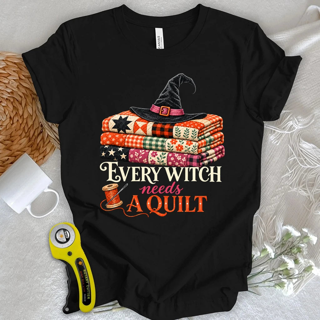 Every Witch Needs a Quilt T-shirt