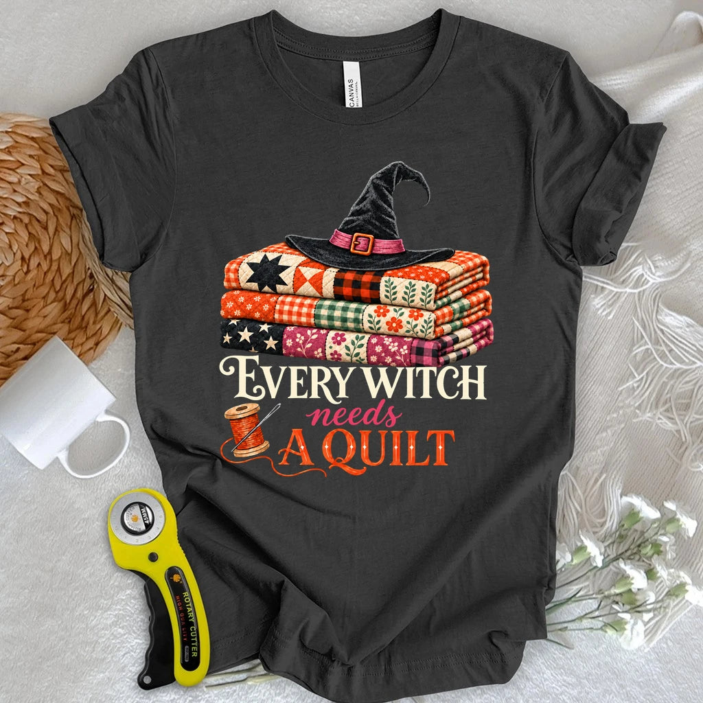 Every Witch Needs a Quilt T-shirt