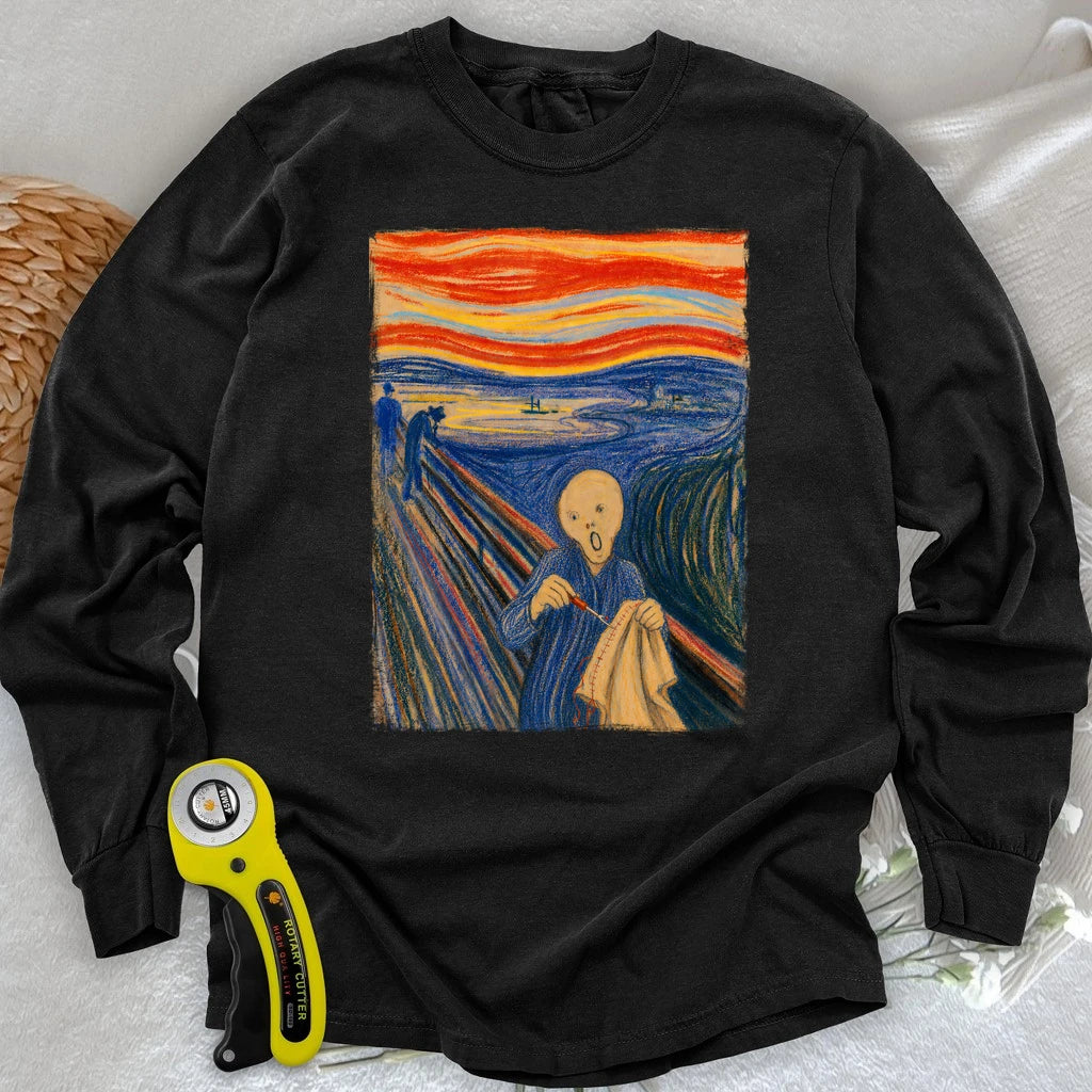 The Scream Ripper Long Sleeve T-shirt