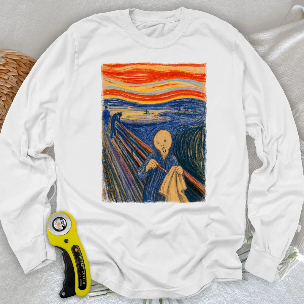 The Scream Ripper Long Sleeve T-shirt