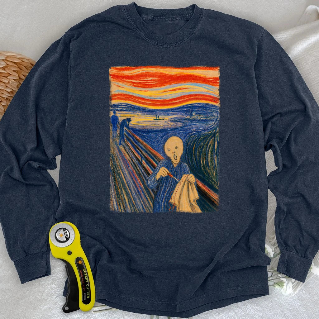The Scream Ripper Long Sleeve T-shirt