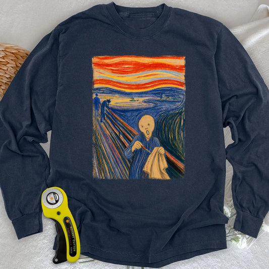 The Scream Ripper Langarm-T-Shirt