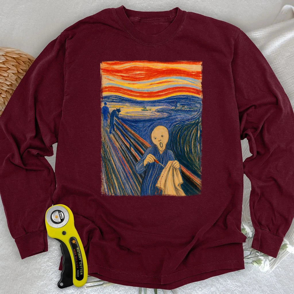 The Scream Ripper Long Sleeve T-shirt