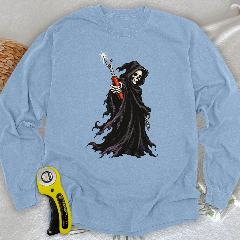 The Seam Reaper Long Sleeve T-shirt
