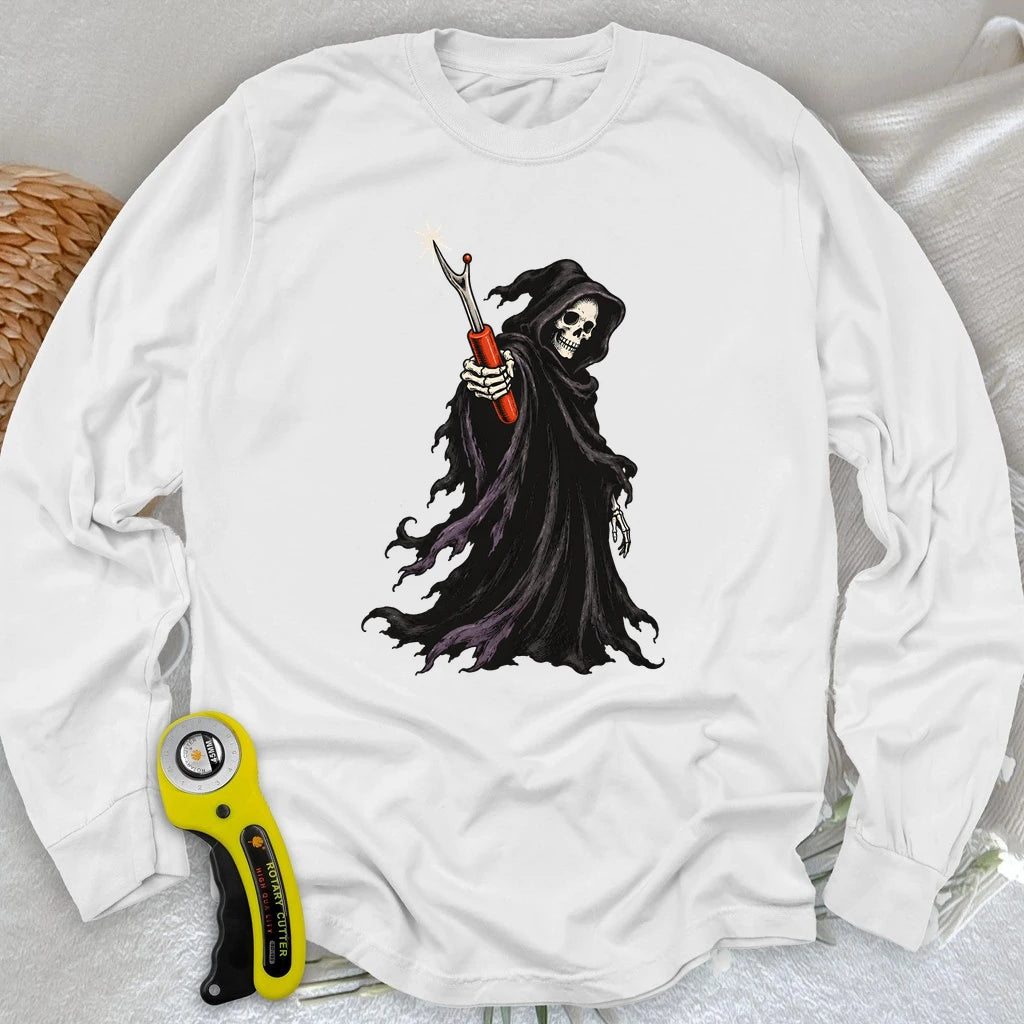 The Seam Reaper Long Sleeve T-shirt