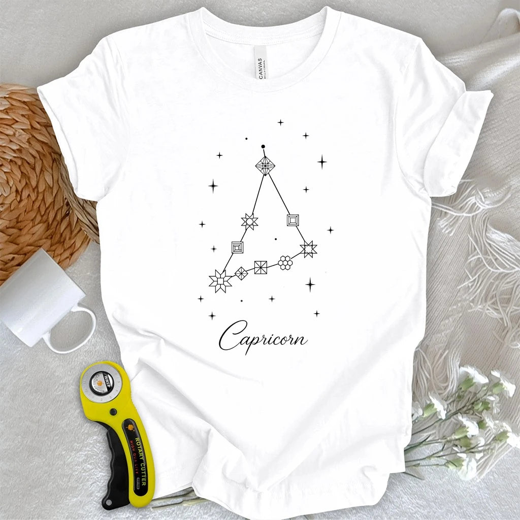 Capricorn Zodiac Constellation T-shirt