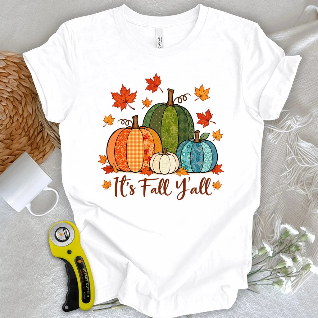 Fall Y’all Quilting Season T-shirt