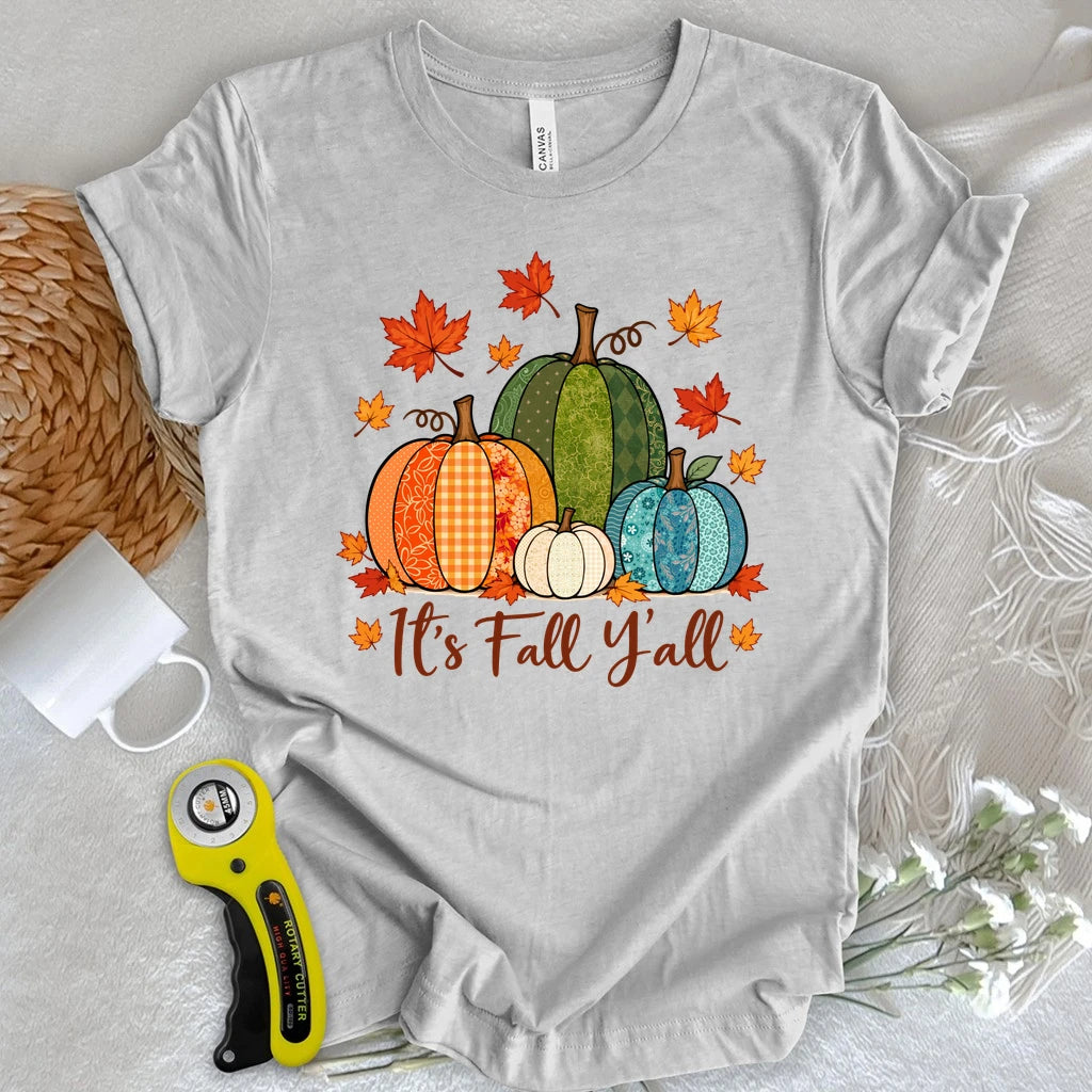 Fall Y’all Quilting Season T-shirt