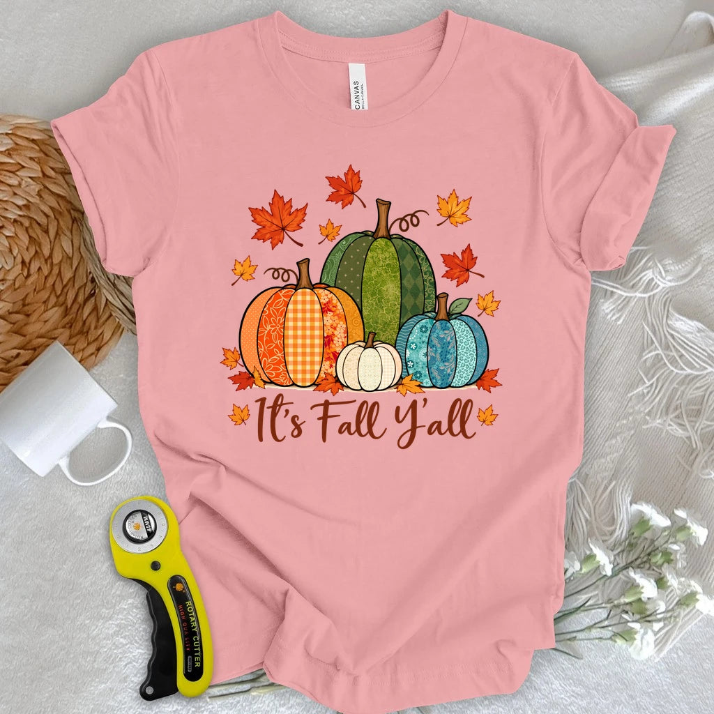 Fall Y’all Quilting Season T-shirt