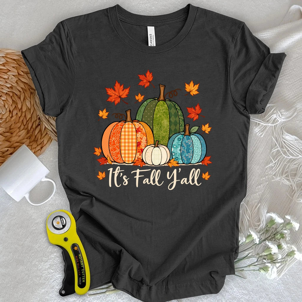 Fall Y’all Quilting Season T-shirt