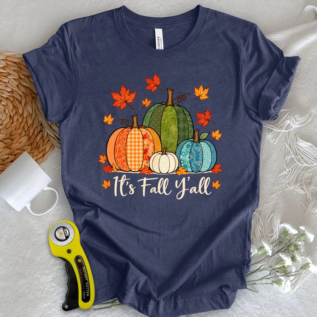 Fall Y’all Quilting Season T-shirt